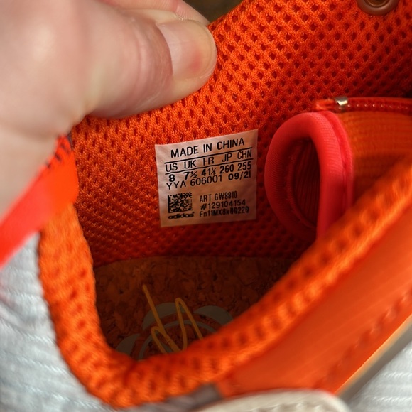 NWT Adidas Stoney Orange Sean Wotherspoon X Atmos Superturf Shoes | Sizes 8 - Picture 6 of 10